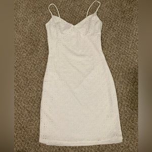 Windsor white patterned dress